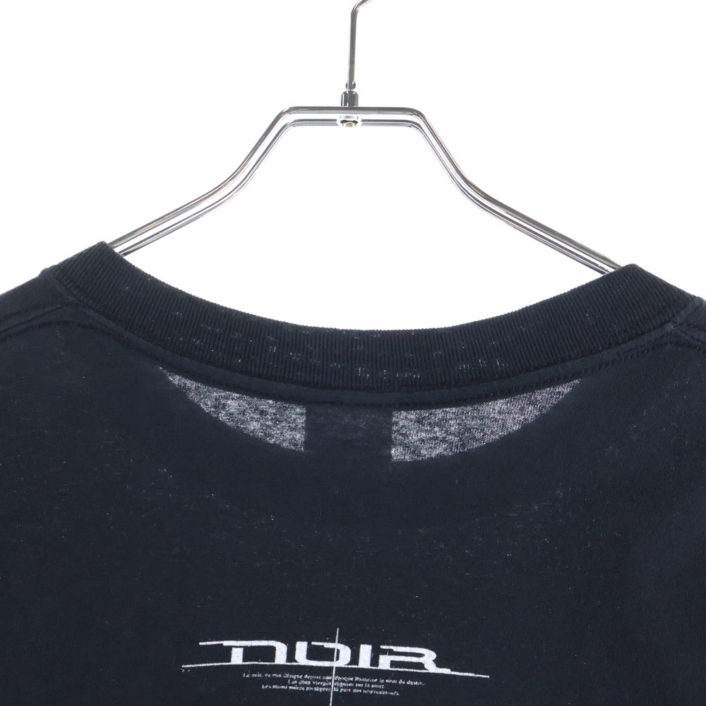VINTAGE(ヴィンテージ) 00S VINTAGE NOIR KIRIKA YUUMURA 2001 TEE ヴィンテージ ノワール 夕叢霧香 GILDANタグ 両面プリントTシャツ 半袖クルーネックカットソー ブラック