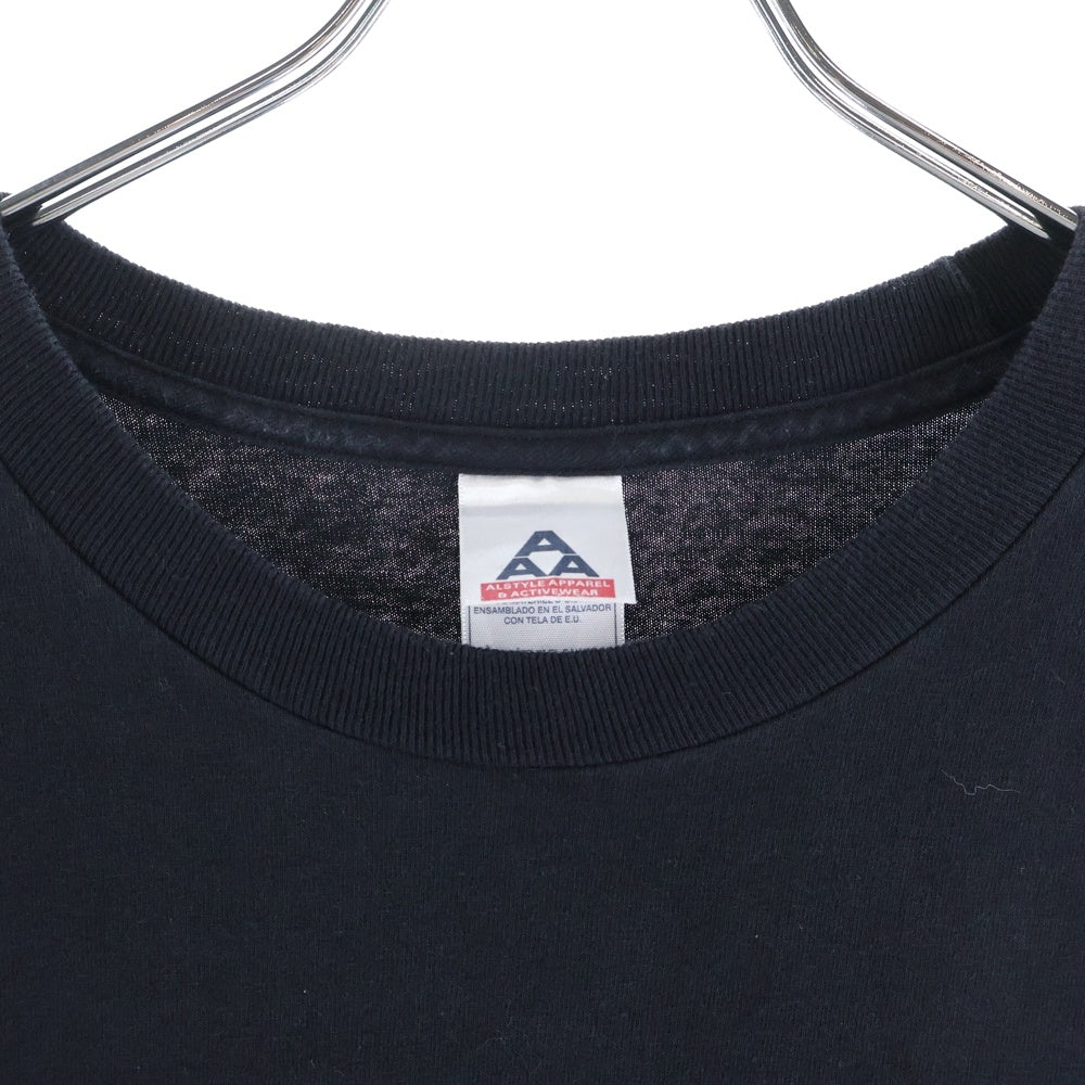 VINTAGE(ヴィンテージ) 00S VINTAGE GUNDAM SEED DESTINY ヴィンテージ 機動戦士ガンダム シードデスティニー 両面プリントTシャツ 半袖クルーネックカットソー ブラック
