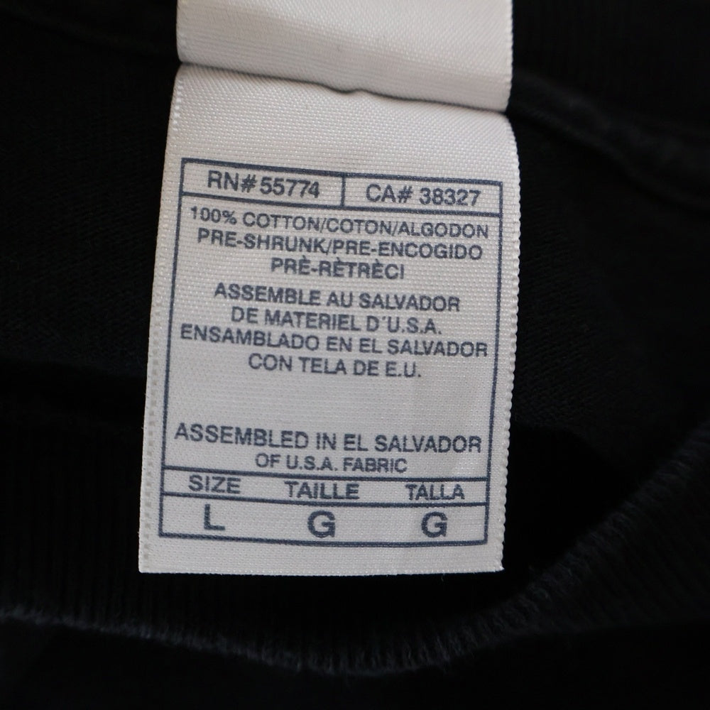 VINTAGE(ヴィンテージ) 00S VINTAGE GUNDAM SEED DESTINY ヴィンテージ 機動戦士ガンダム シードデスティニー 両面プリントTシャツ 半袖クルーネックカットソー ブラック