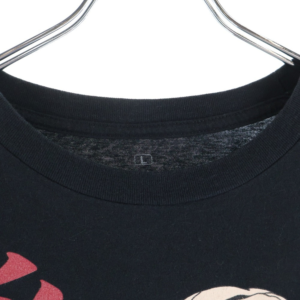 VINTAGE(ヴィンテージ) 00S VINTAGE NARUTO SHIPPUDEN GAARA TEE ヴィンテージ ナルト疾風伝 我愛羅 フロントプリントTシャツ 半袖クルーネックカットソー ブラック