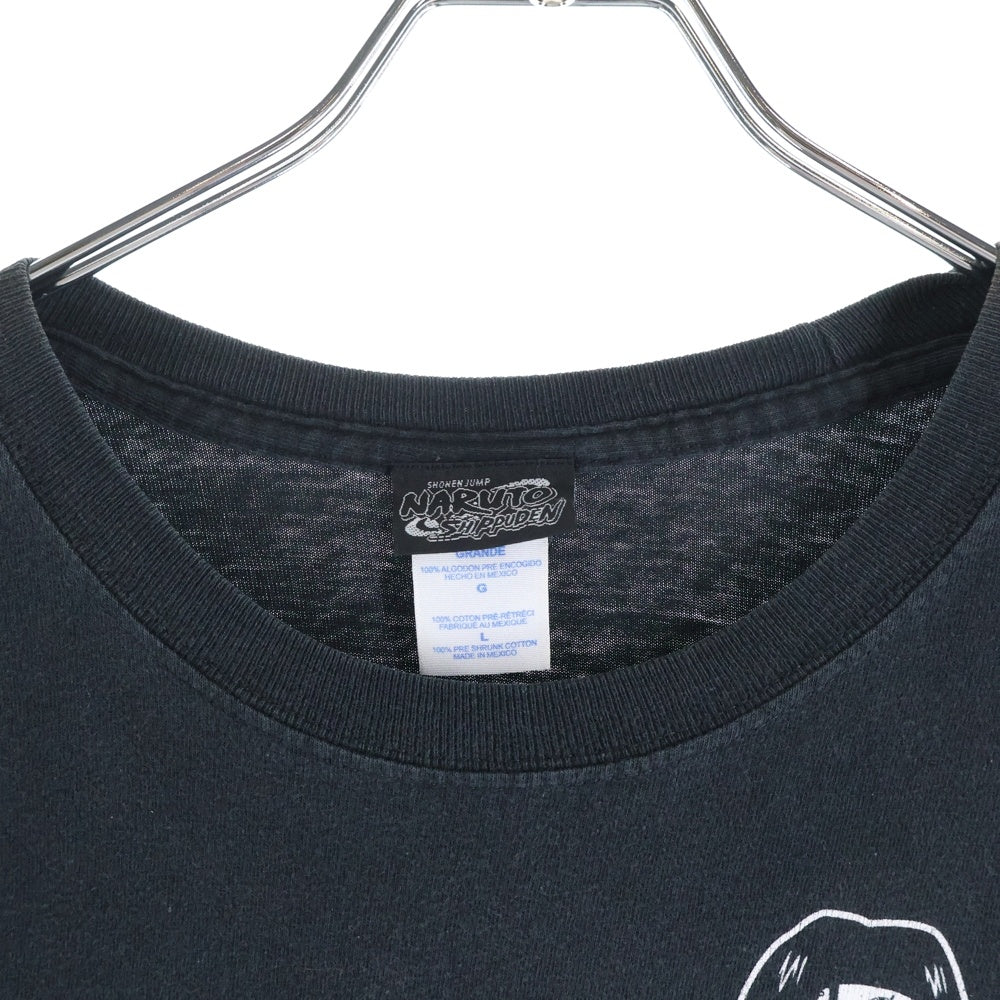 VINTAGE(ヴィンテージ) 00S VINTAGE NARUTO SHIPPUDEN UCHIHA ITACHI TEE ヴィンテージ ナルト疾風伝 うちはイタチ 刺繍タグ フロントプリントTシャツ 半袖クルーネックカットソー