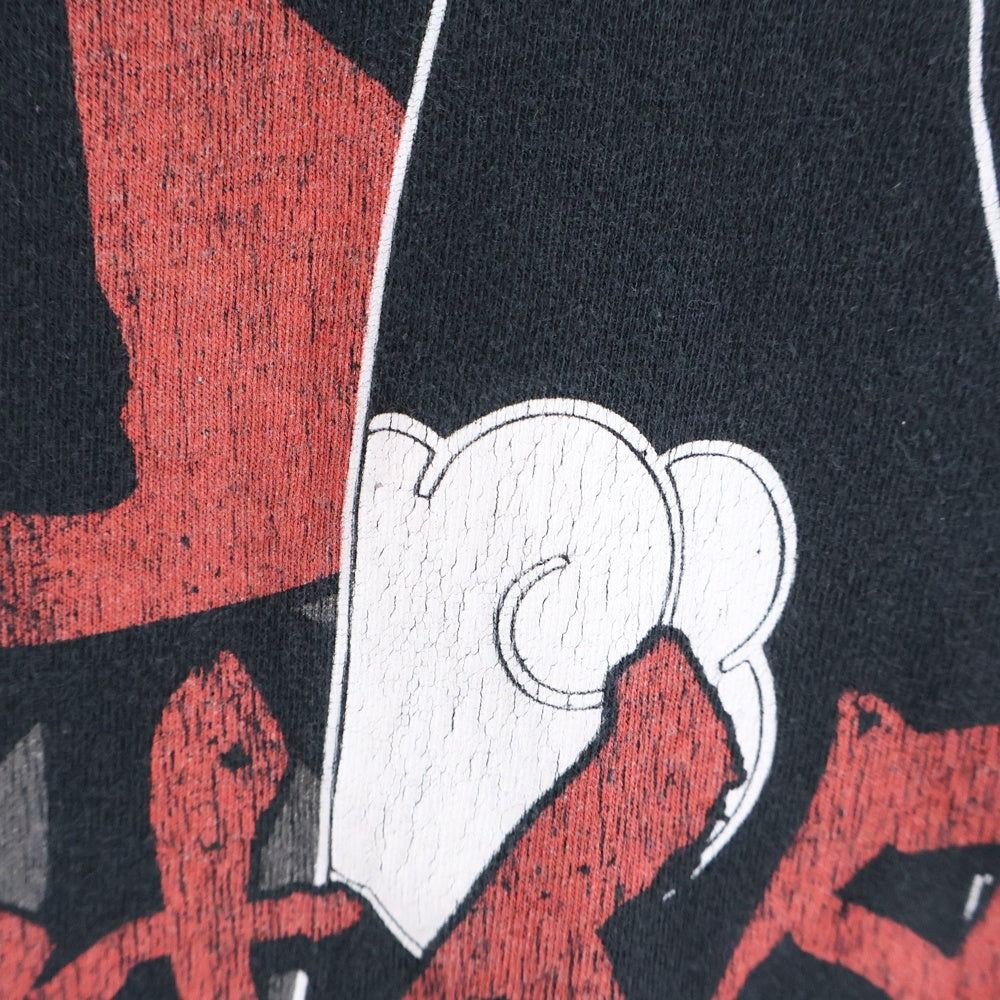 VINTAGE(ヴィンテージ) 00S VINTAGE NARUTO SHIPPUDEN UCHIHA ITACHI TEE ヴィンテージ ナルト疾風伝 うちはイタチ 刺繍タグ フロントプリントTシャツ 半袖クルーネックカットソー