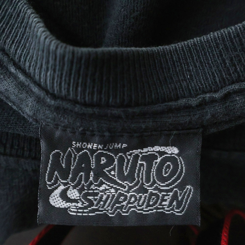 VINTAGE(ヴィンテージ) 00S VINTAGE NARUTO SHIPPUDEN UCHIHA ITACHI TEE ヴィンテージ ナルト疾風伝 うちはイタチ 刺繍タグ フロントプリントTシャツ 半袖クルーネックカットソー