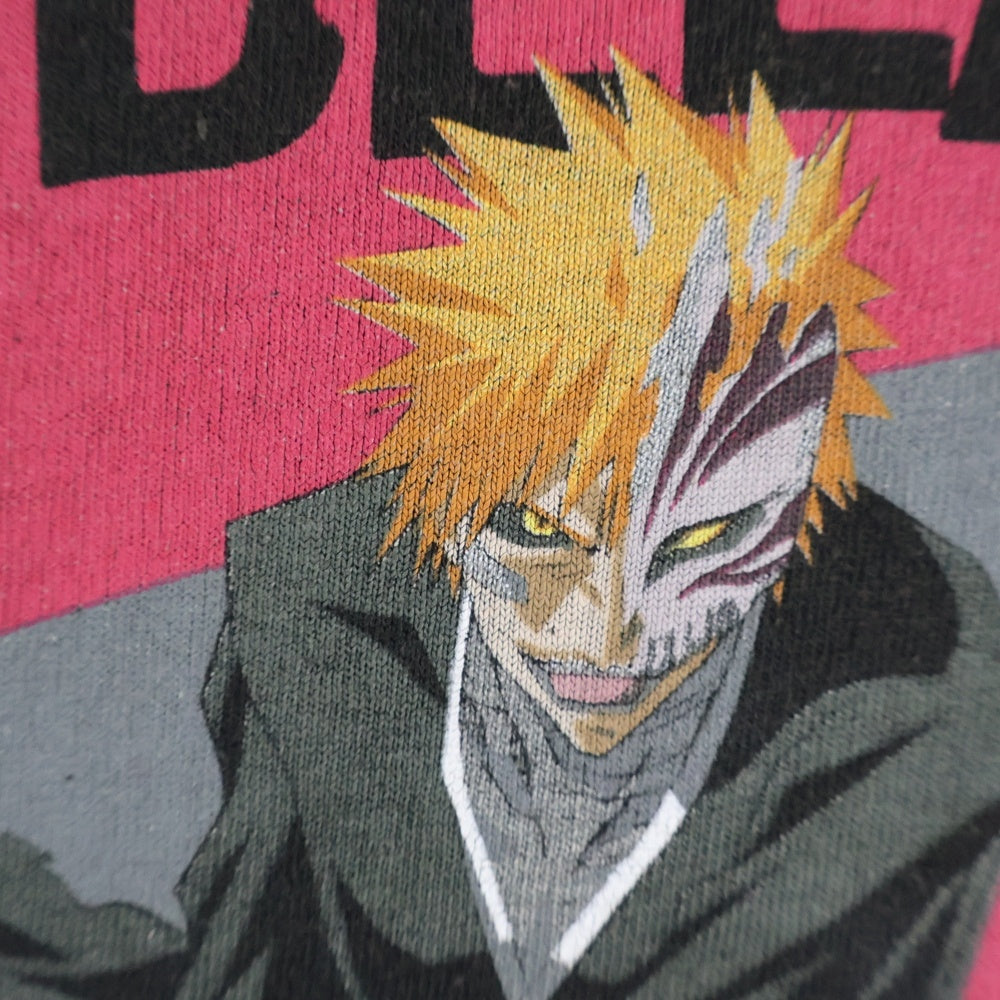 VINTAGE(ヴィンテージ) 00S VINTAGE BLEACH ICHIGO KUROSAKI TEE ヴィンテージ ブリーチ 黒崎一護 卍解虚化 刺繍タグ フロントプリントTシャツ 半袖クルーネックカットソー ブラック