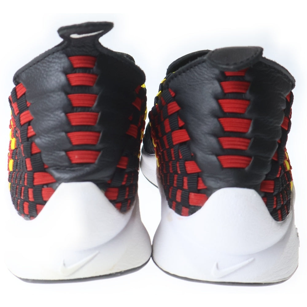 NIKE(ナイキ) AIR WOVEN QS エアウーヴン ローカットスニーカー ブラック/レッド/イエロー US9/27cm 530986-014
