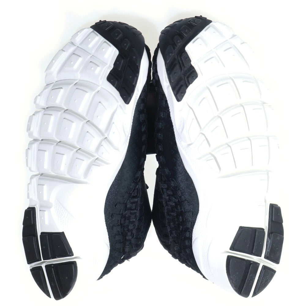 NIKE(ナイキ) AIR FOOTSCAPPE WOVEN CHUKKA エアフットスケープウーヴンチャッカ ローカットスニーカー ブラック US9.5/27.5cm 443686-001