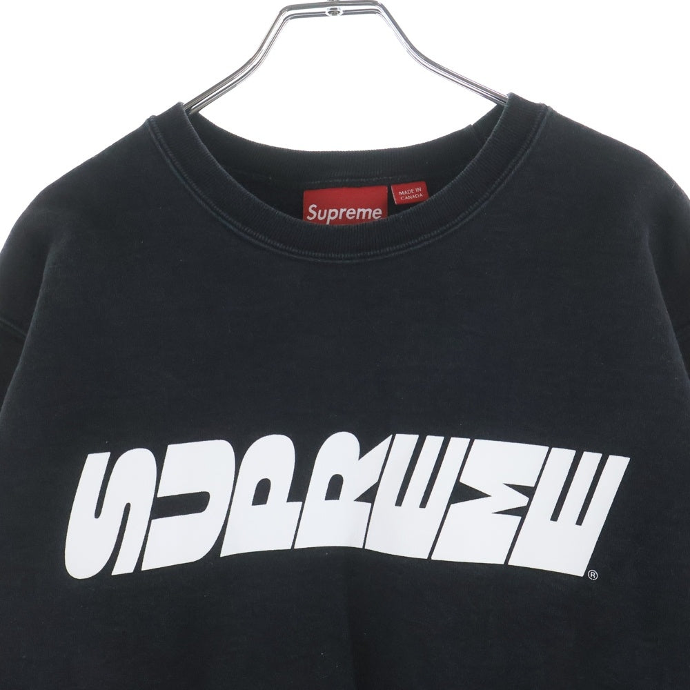 SUPREME(シュプリーム) 19AW Breed Crewneck ブリードロゴ クルーネックスウェットトレーナー ブラック
