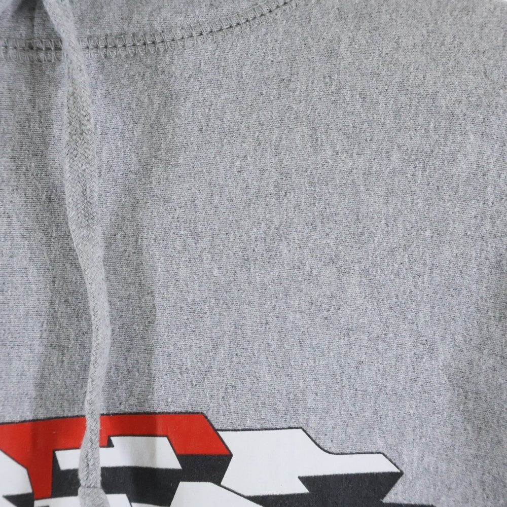 SUPREME(シュプリーム) 19AW Delta Logo Hooded Sweatshirt デルタロゴ フロントプリント プルオーバースウェットパーカー フーディー グレー