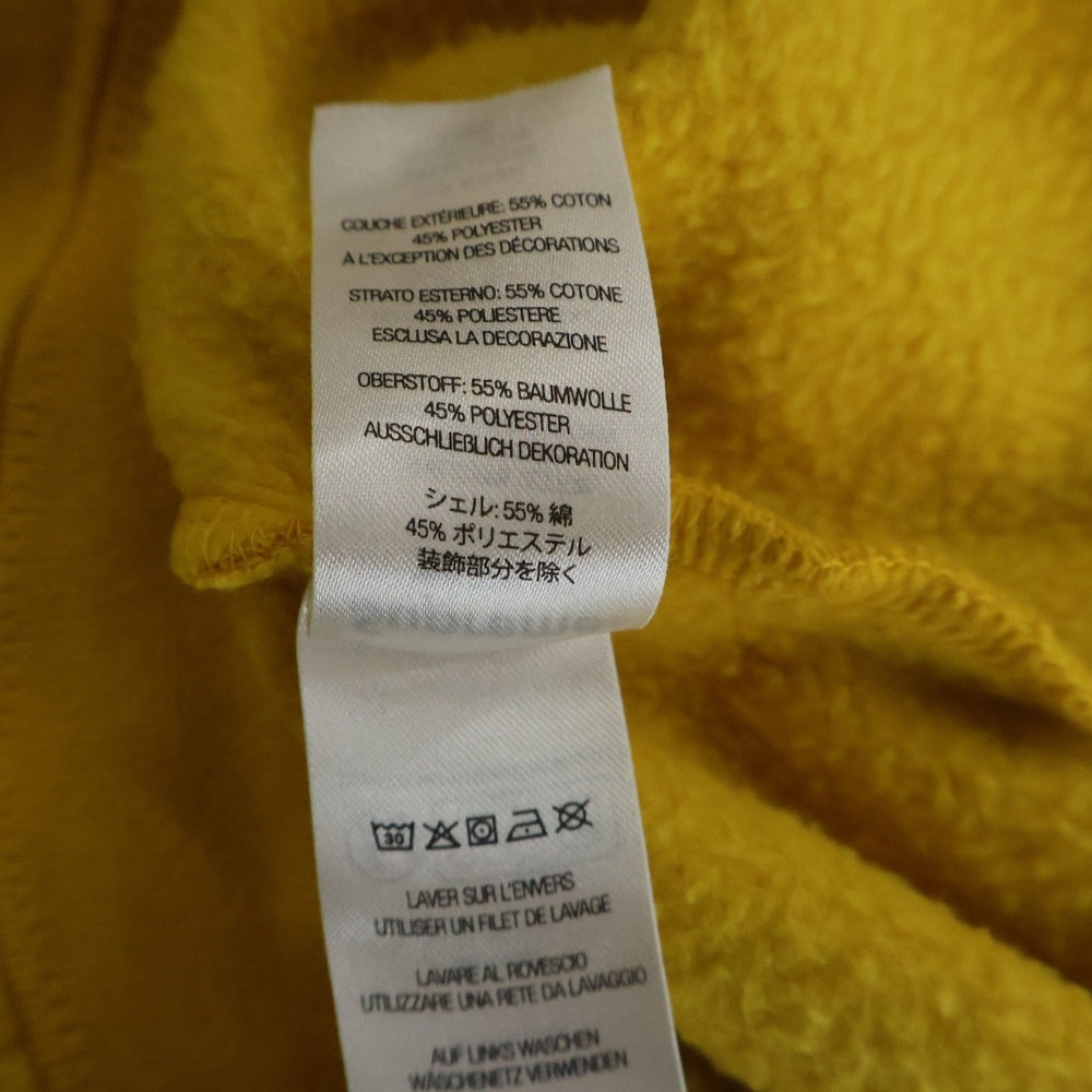 SUPREME(シュプリーム) 23SS Half Zip Hooded Sweatshirt アームライン ハーフジップ プルオーバースウェットパーカー フーディー イエロー