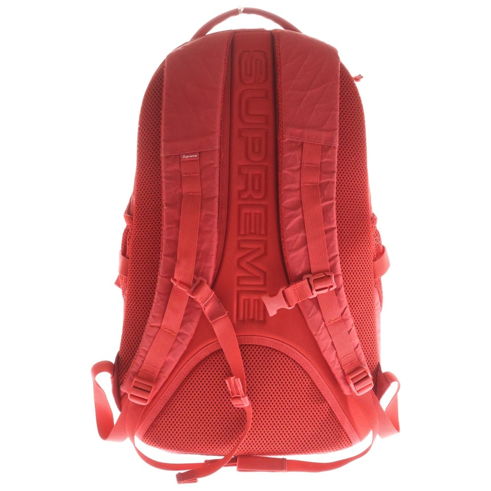 SUPREME(シュプリーム) 23AW Backpack ロゴデザイン バックパック リュックサック バッグ レッド