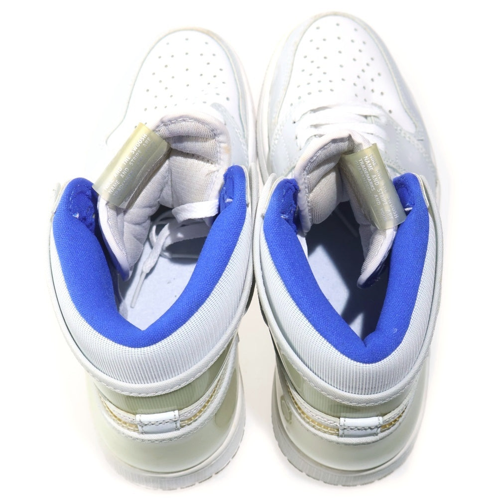 NIKE(ナイキ) AIR JORDAN 1 HIGH ZOOM RACER BLUE エアジョーダン1 ズーム レーサーブルー ハイカットスニーカー ホワイト US7/25cm CK6637-104