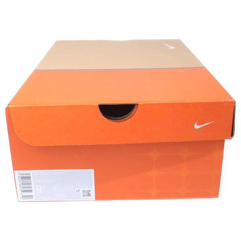 NIKE(ナイキ) AIR FORCE 1 MID 07 QS エアフォース1 VENICE エアフォース1 ベニス ミッドカットスニーカー ピンク US9.5/27.5m DM0107-500