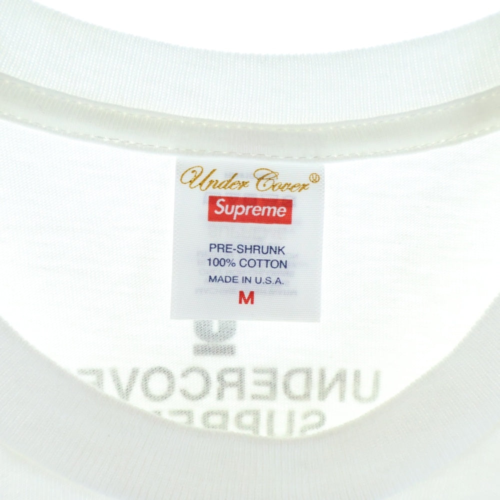 SUPREME(シュプリーム) 23SS ×UNDERCOVER Tag Tee アンダーカバー タグ クルーネック半袖Tシャツ カットソー ホワイト