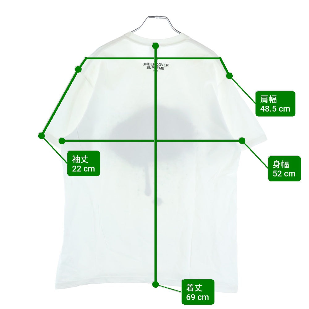 SUPREME(シュプリーム) 23SS ×UNDERCOVER Tag Tee アンダーカバー タグ クルーネック半袖Tシャツ カットソー ホワイト