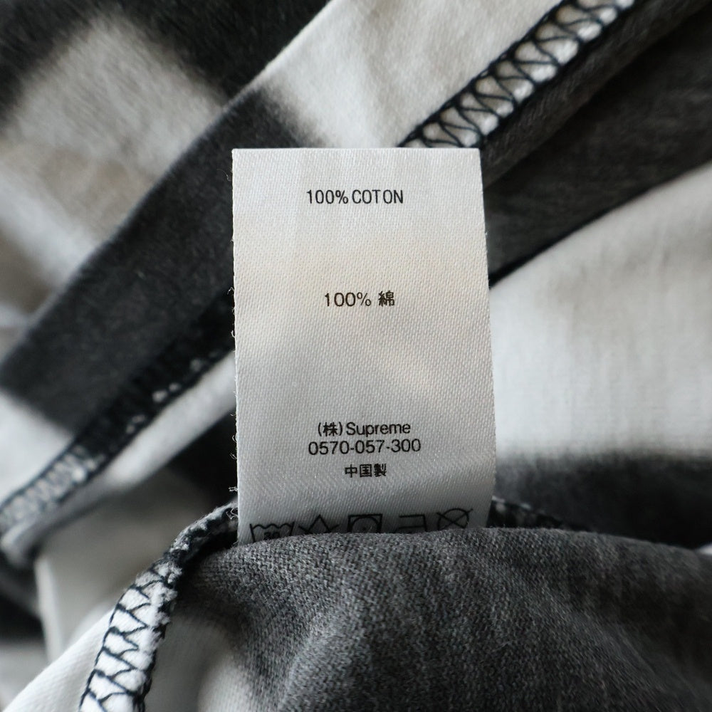 SUPREME(シュプリーム) 20SS Small Box Logo Tee Checkerboard スモール ボックスロゴ チェッカーボード クルーネック半袖Tシャツ カットソー ブラック/ホワイト