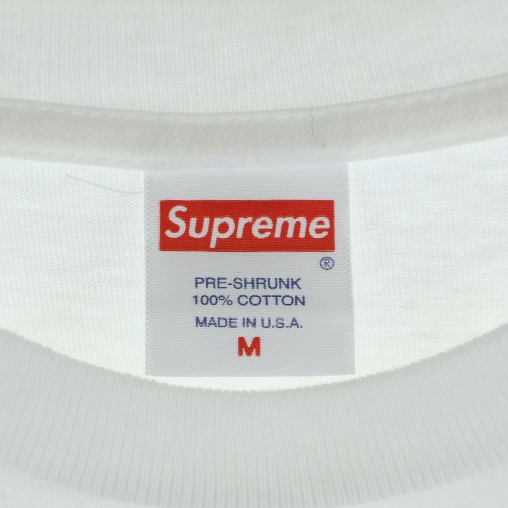 SUPREME(シュプリーム) 20AW Verify Tee ベリファイ クルーネック半袖Tシャツ カットソー ホワイト