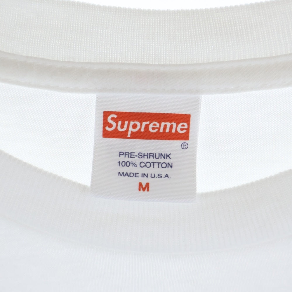 SUPREME(シュプリーム) 19AW Pillows Tee ピローズ クルーネック半袖Tシャツ カットソー ホワイト