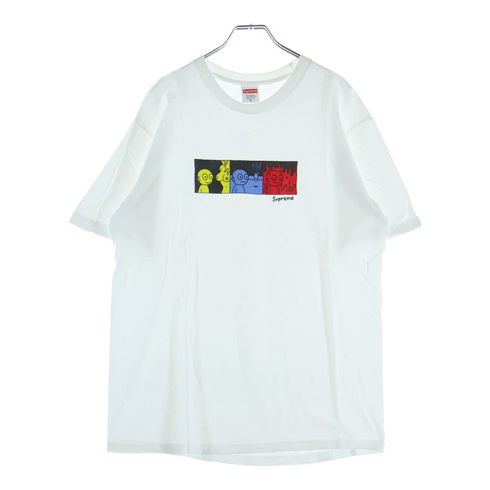 SUPREME(シュプリーム) 19AW Life Tee ライフ クルーネック半袖Tシャツ カットソー ホワイト