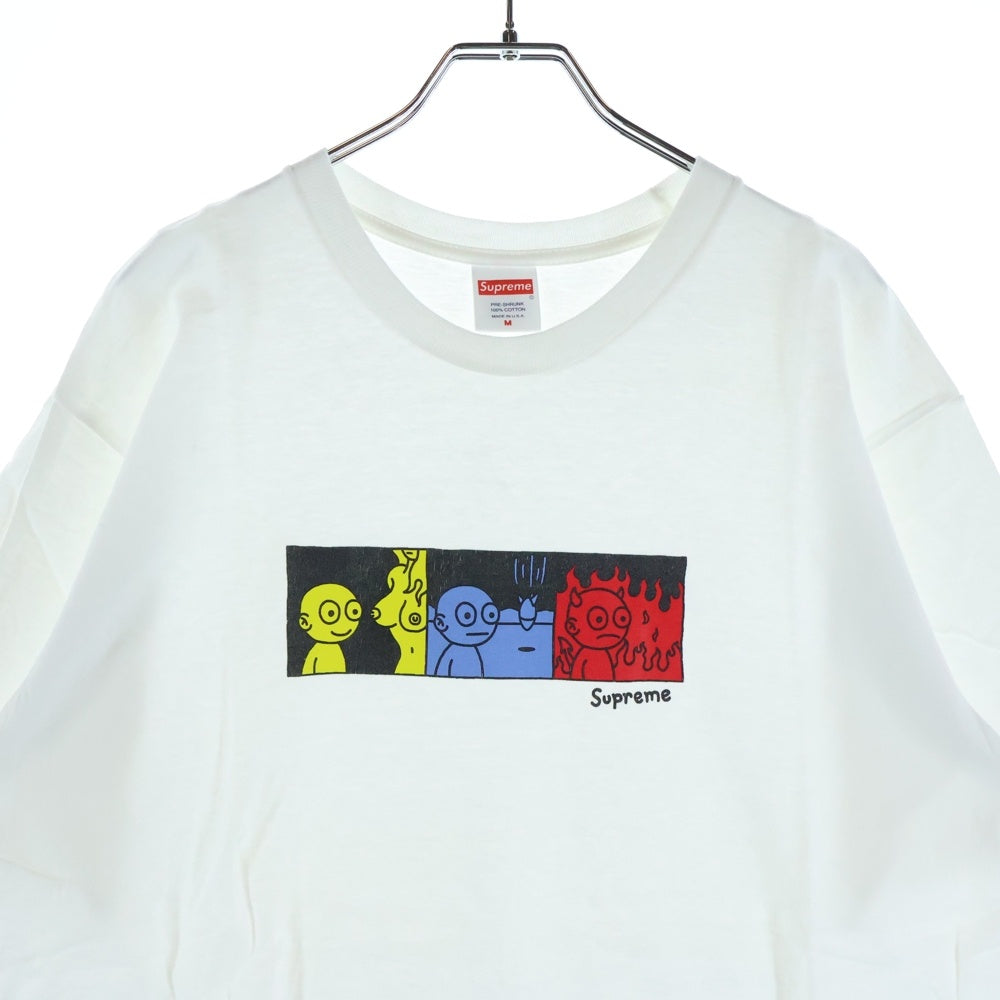 SUPREME(シュプリーム) 19AW Life Tee ライフ クルーネック半袖Tシャツ カットソー ホワイト