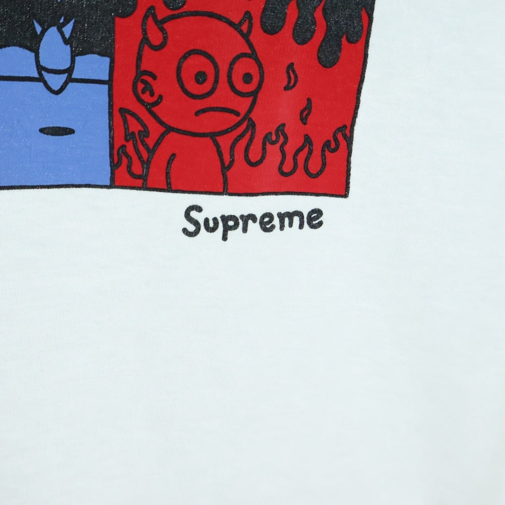 SUPREME(シュプリーム) 19AW Life Tee ライフ クルーネック半袖Tシャツ カットソー ホワイト