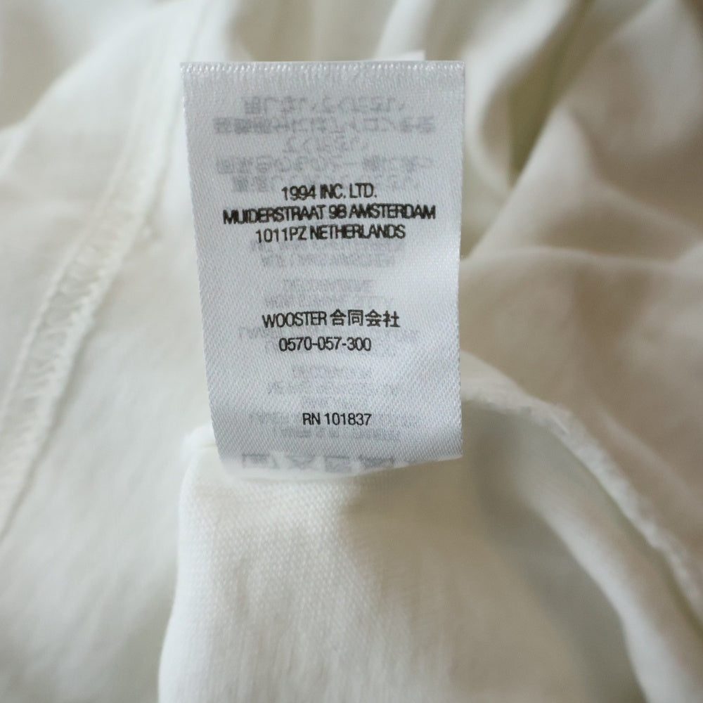 SUPREME(シュプリーム) 22SS Washed Handstyle Tee ウォッシュド ハンドスタイル クルーネック半袖Tシャツ カットソー ホワイト