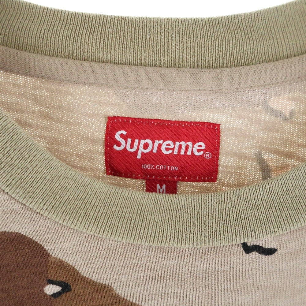 SUPREME(シュプリーム) 17SS Desert Camo Tee デザート カモ クルーネック半袖Tシャツ カットソー ブラウン/カーキ