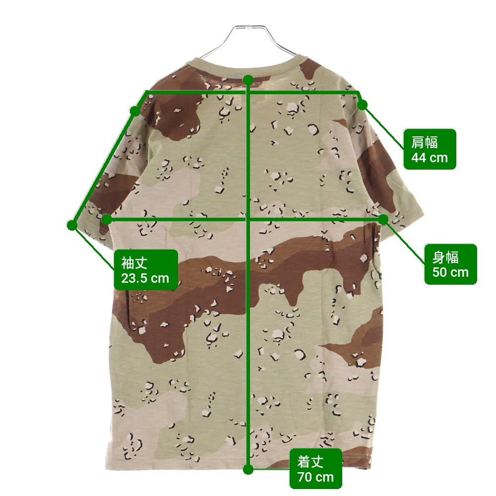 SUPREME(シュプリーム) 17SS Desert Camo Tee デザート カモ クルーネック半袖Tシャツ カットソー ブラウン/カーキ