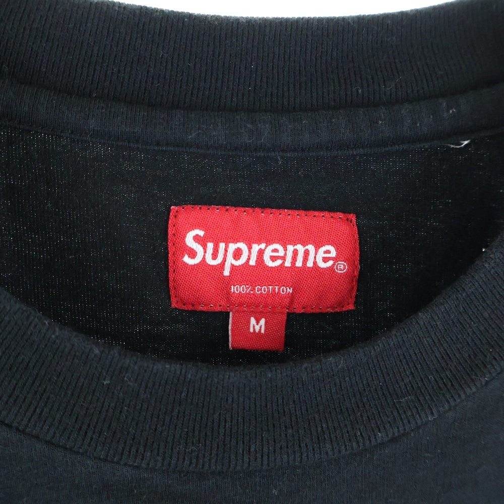 SUPREME(シュプリーム) 20SS Arc Applique S/S Top アーチ アップリケ クルーネック半袖Tシャツ カットソー ブラック
