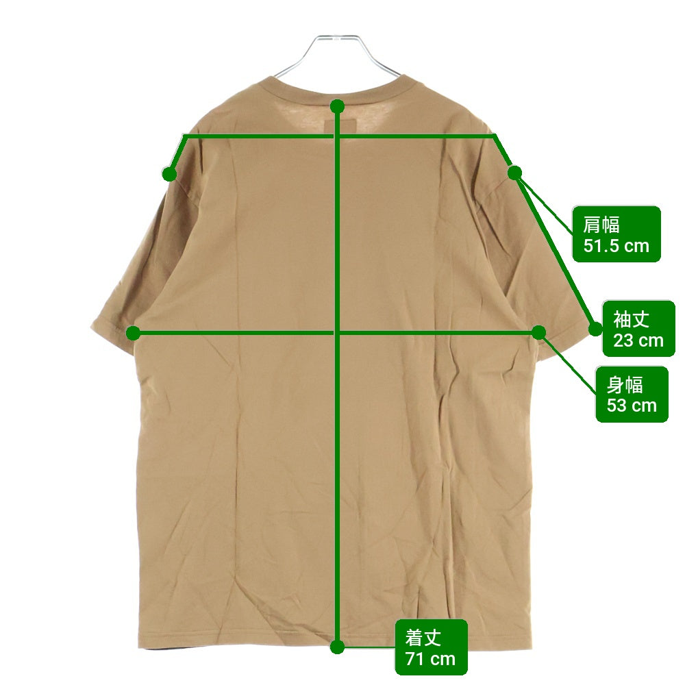 SUPREME(シュプリーム) 20SS Patchwork Pocket Tee パッチワーク クルーネック半袖ポケットTシャツ カットソー ブラウン