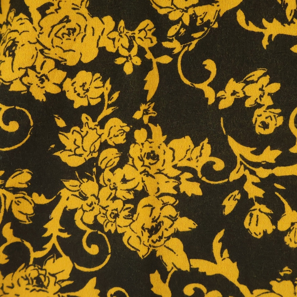SUPREME(シュプリーム) 20SS Small Box Tee Floral スモール ボックスロゴ フローラル クルーネック半袖Tシャツ カットソー イエロー/ブラック
