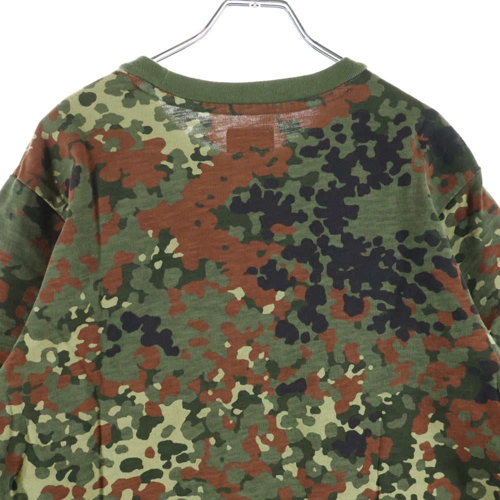 SUPREME(シュプリーム) 19SS German Camo pocket Tee ジャーマン カモ クルーネック半袖ポケットTシャツ カットソー カーキ