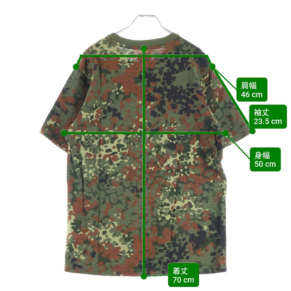 SUPREME(シュプリーム) 19SS German Camo pocket Tee ジャーマン カモ クルーネック半袖ポケットTシャツ カットソー カーキ
