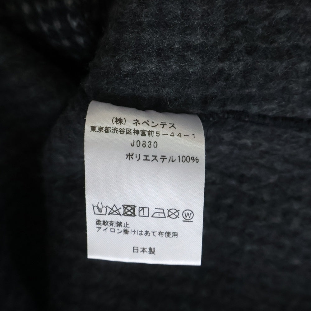 SOUTH2 WEST8(サウス2ウエスト8) SCOUTING SHIRT スカウティング 千鳥格子 ニットカーディガン ブラック/グレー J0830