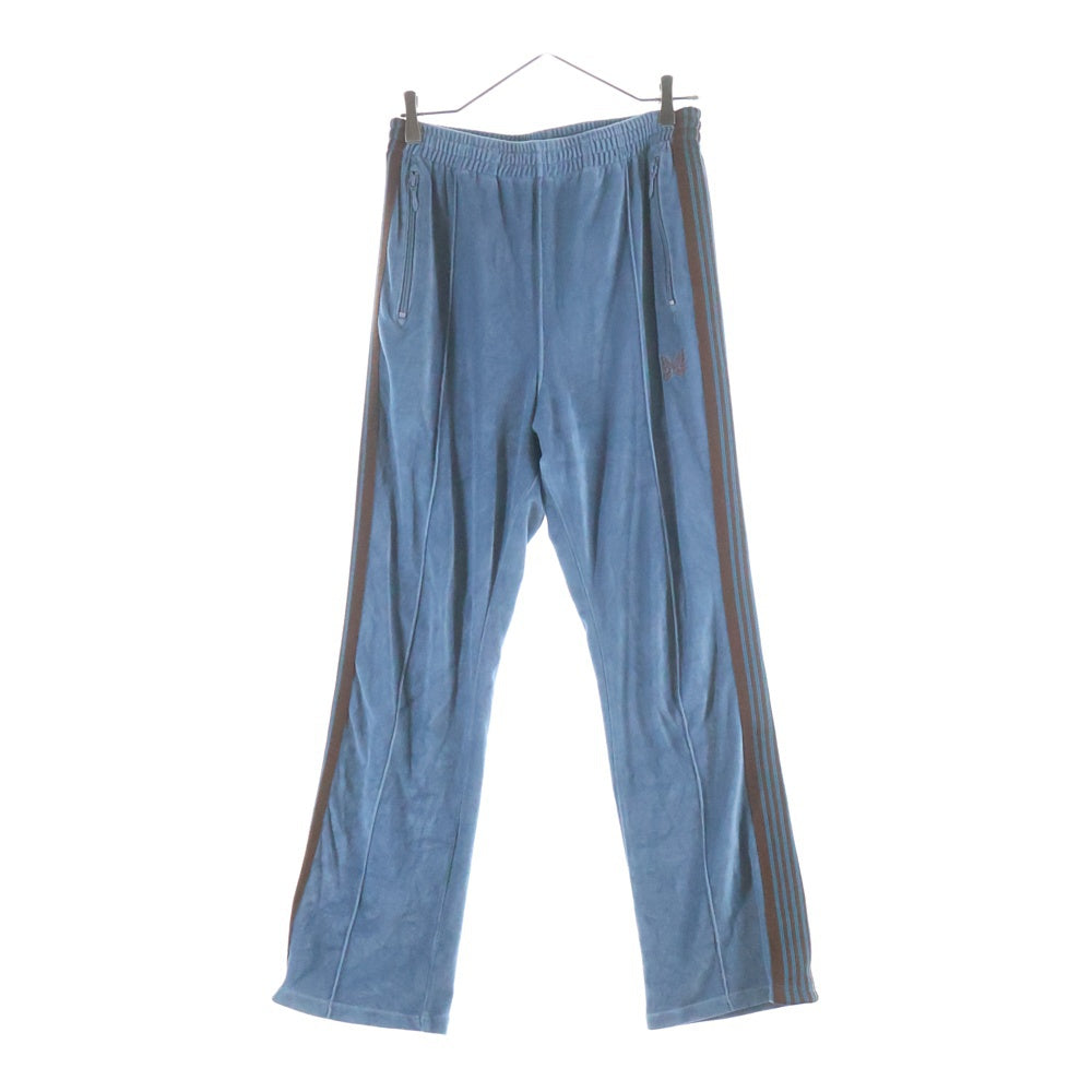 Needles(ニードルス) 23SS NARROW TRACK PANT ナロー ベロア イージートラックパンツ ブルー MR293