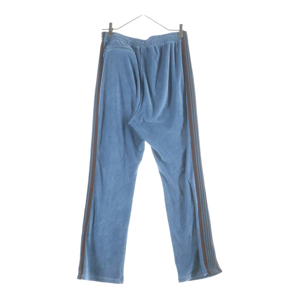 Needles(ニードルス) 23SS NARROW TRACK PANT ナロー ベロア イージートラックパンツ ブルー MR293