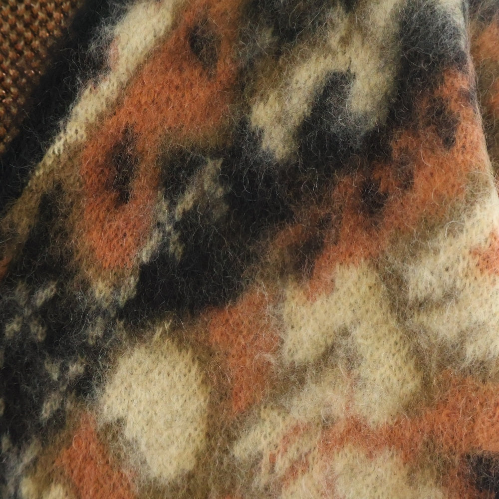 Needles(ニードルス) 25AW MOHAIR CARDIGAN PAISLEY ペイズリー モヘヤニットカーディガン マルチカラー RW356