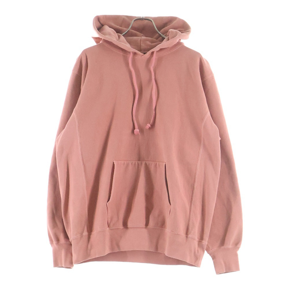AURALEE(オーラリー) 19AW SUPER MILLED SWEAT P/O PARKA スーパーミルド プルオーバーパーカー ピンク A9AP01SM