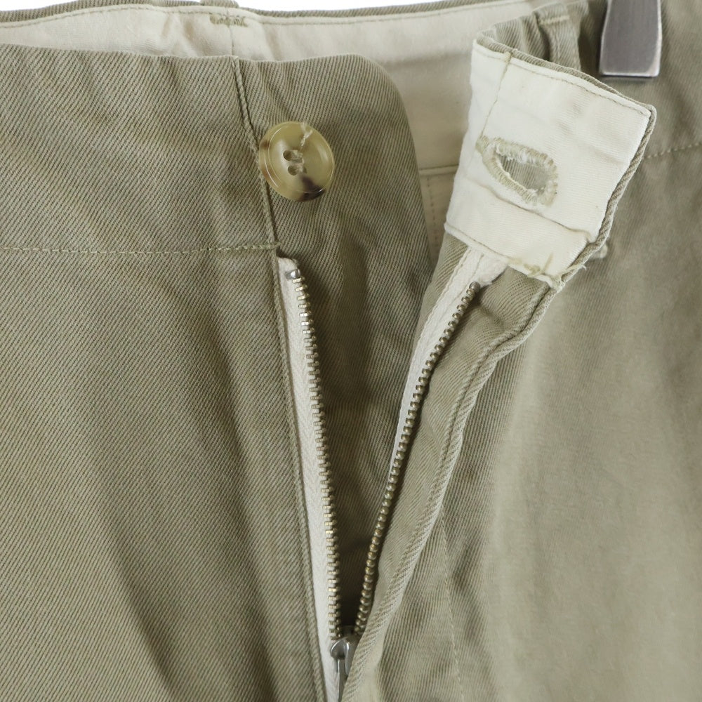 AURALEE(オーラリー) 18AW WASHED FINX CHINO WIDE PANTS ウォッシュド