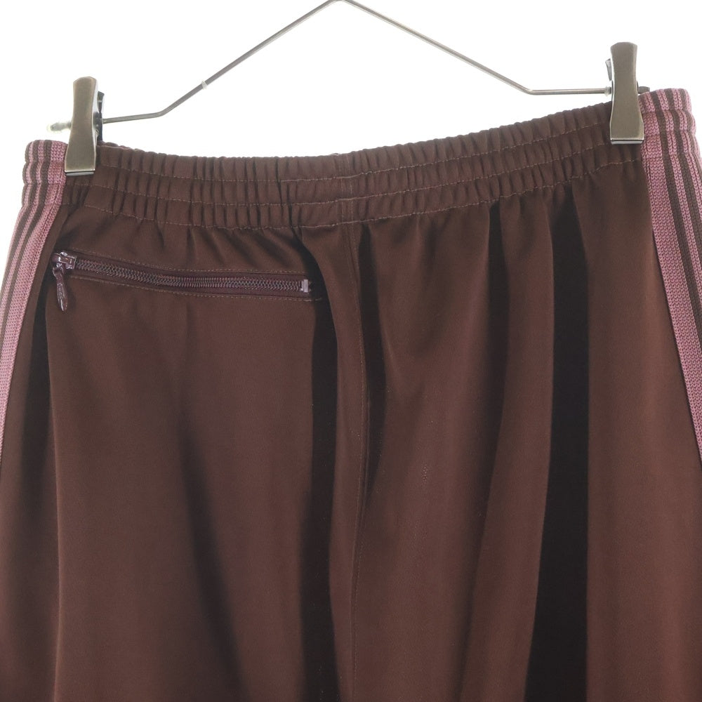 Needles(ニードルス) 25AW H.D.TRACK PANT エイチディー ワイドトラックパンツ ブラウン RW320