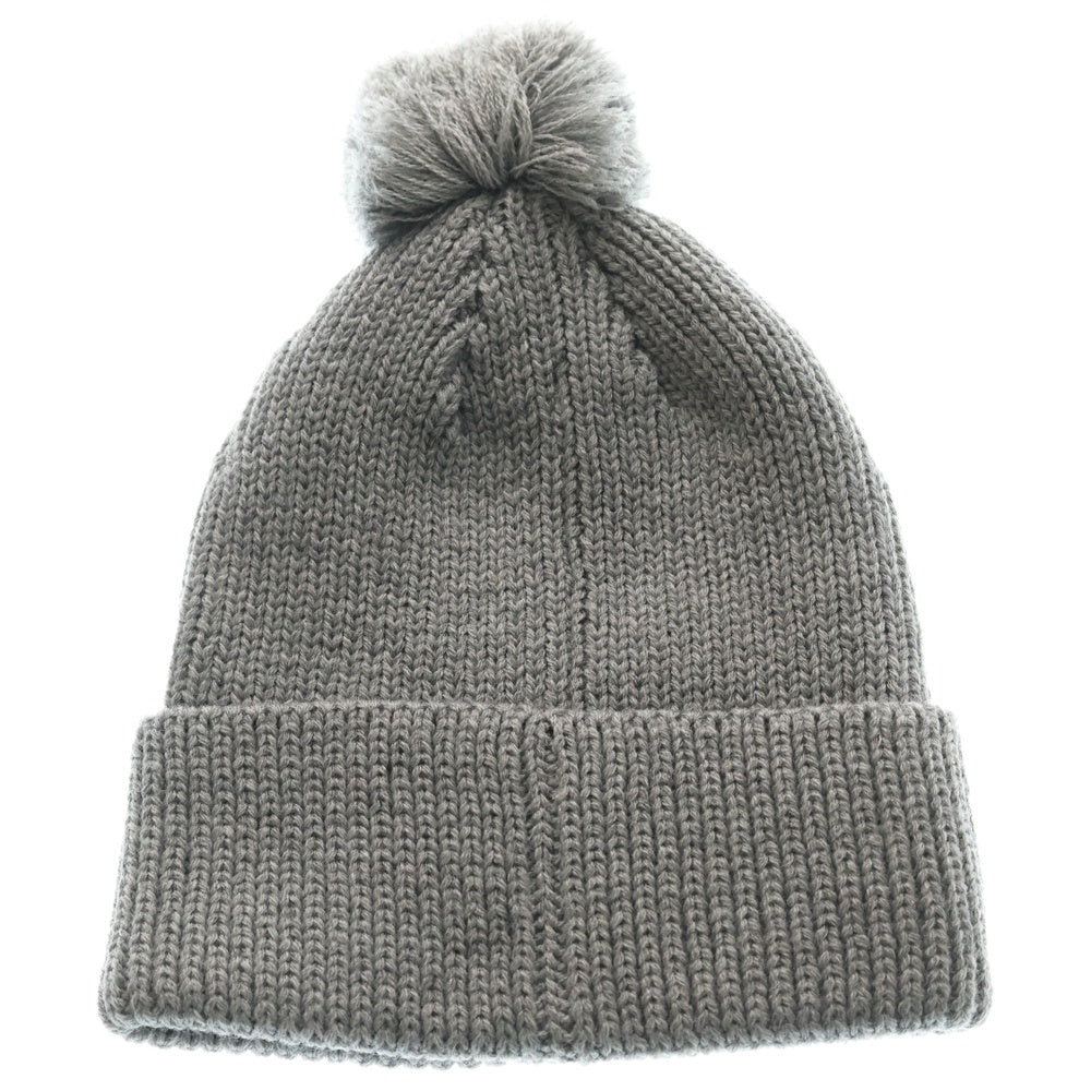 STUSSY(ステューシー) STOCK FA15 POM BEANIE ストック ポム ニットビーニー 帽子 グレー 132715 レディース