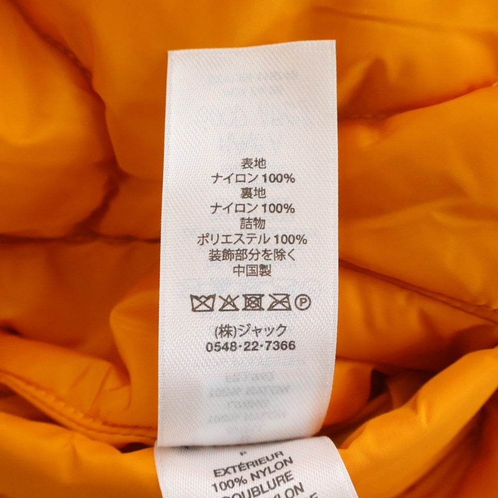 STUSSY(ステューシー) 24SS BUILT REVERSIBLE BOMBER JACKET ロゴ刺繍 リバーシブル ボンバージャケット ブラック/オレンジ #115743