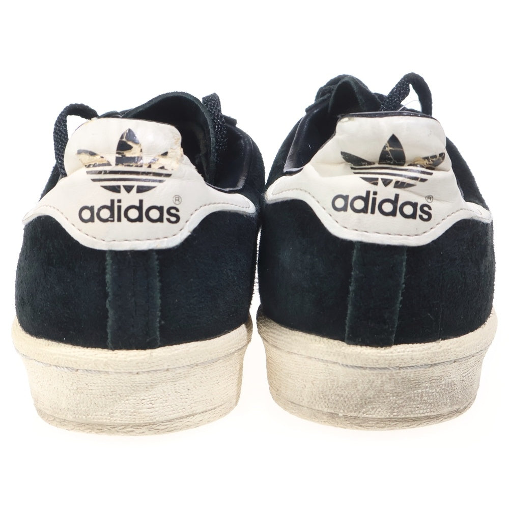 adidas(アディダス) CAMPUS 80s JP PACK VNTG キャンバス ジャパンパック ビンテージ ローカットスニーカー ブラック/ホワイト US8/26cm S82737