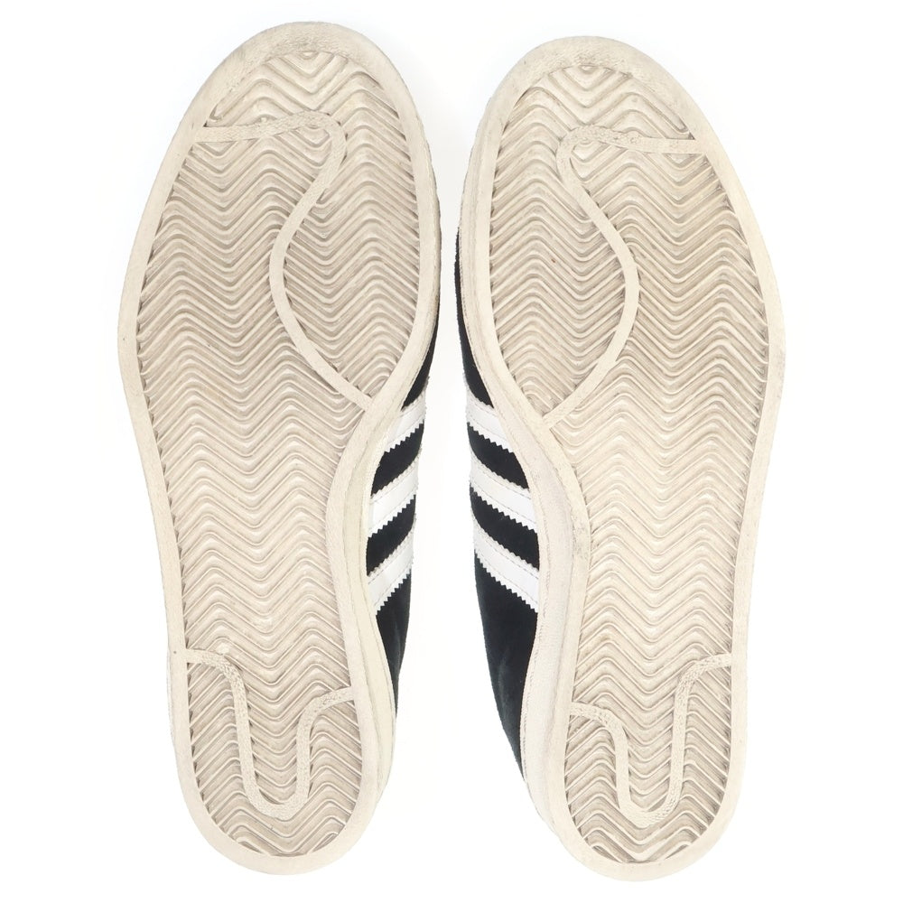 adidas(アディダス) CAMPUS 80s JP PACK VNTG キャンバス ジャパンパック ビンテージ ローカットスニーカー ブラック/ホワイト US8/26cm S82737