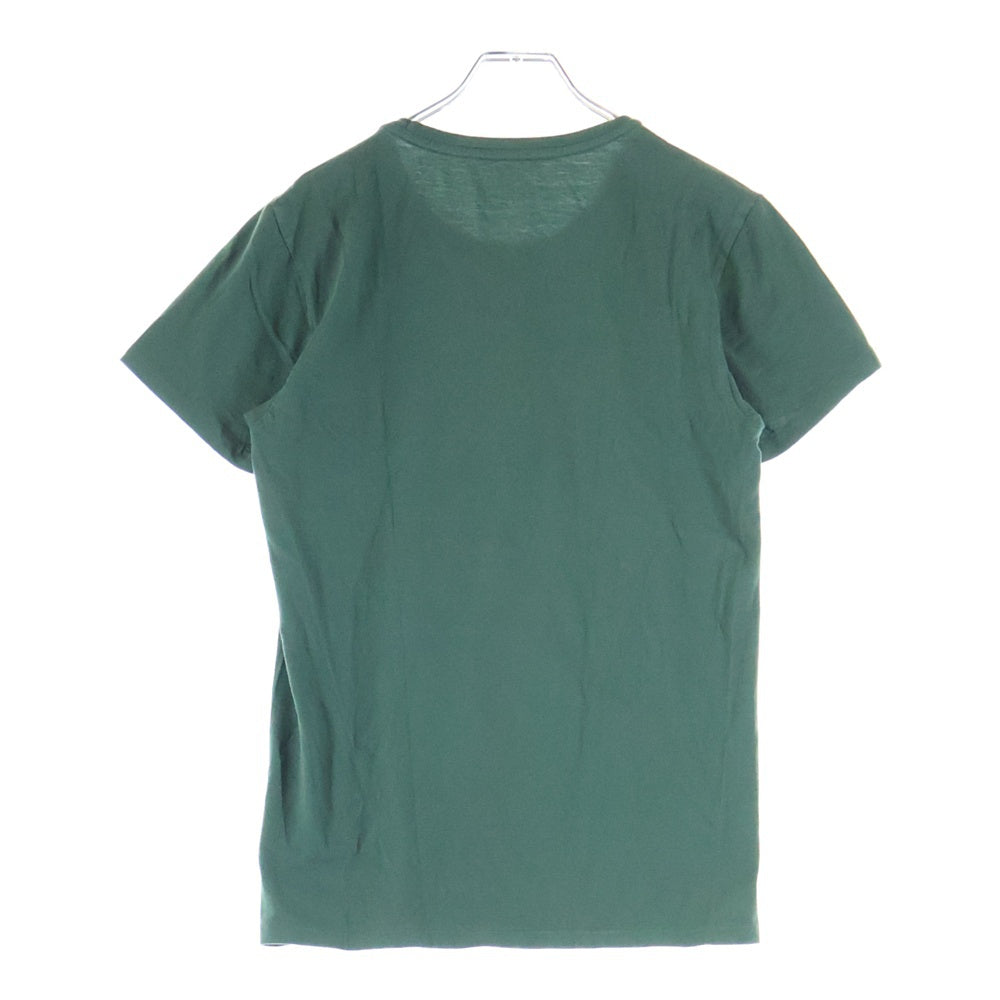 RRL(ダブルアールエル) フロントロゴデザイン クルーネック カットソー 半袖Tシャツ カーキ MNRRTSHM1N10026