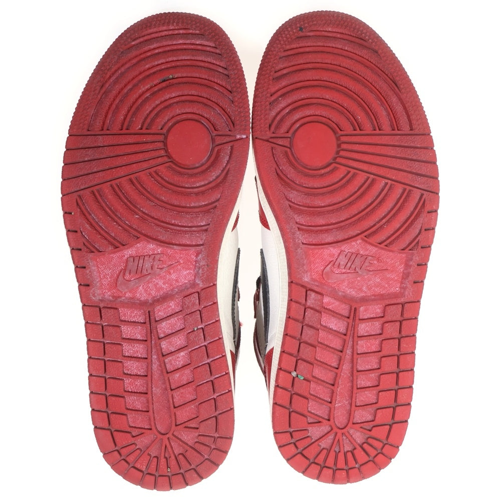 NIKE(ナイキ) AIR JORDAN 1 HIGH OG CHICAGO LOST & FOUND エアジョーダン1 シカゴ ロスト&ファウンド ハイカットスニーカー ホワイト/レッド US7.5/25.5cm DZ5485-612