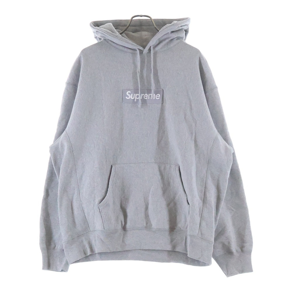 SUPREME(シュプリーム) 24AW Box Logo Hooded Sweatshirt ボックスロゴデザイン フーデッド スウェット パーカー グレー