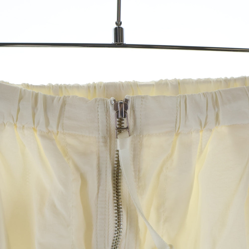 Product Twelve(プロダクトトゥエルブ) 22SS NYLON ZIP PANTS ジップスリット ナイロン ジップフライ マルチポケット カーゴパンツ ホワイト 22SS-PPT04