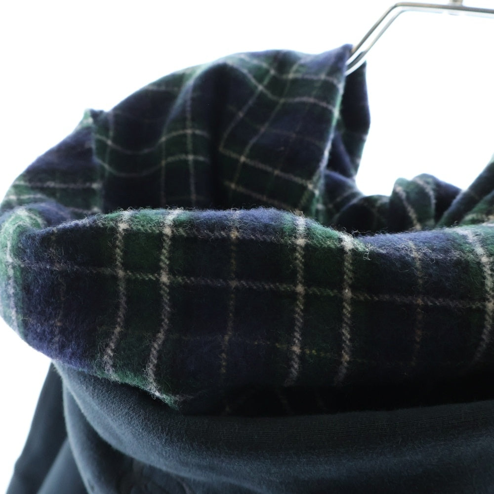 BALENCIAGA(バレンシアガ) SCARF ZIP-UP HOODIE ダブルポケット スカーフジップアップフーディー ネイビー 794747 TQVM2 4021
