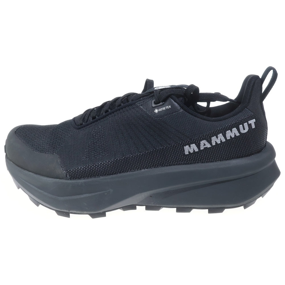 MAMMUT(マムート) AENERGY MTN LOW GTX エナジー マウンテン ゴアテックス ビブラムソール ローカットスニーカー ブラック UK7 3030-05300-00762