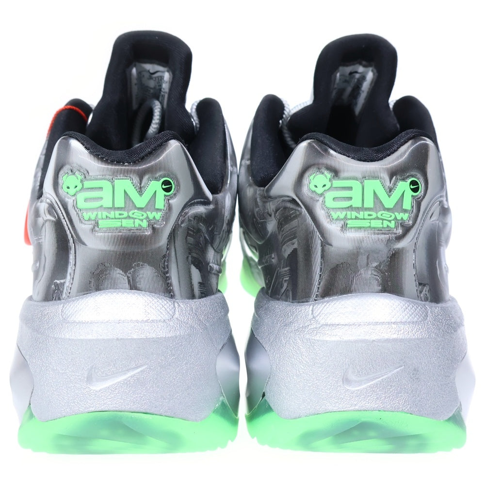 NIKE(ナイキ) ×WINDOUSEN AIR MAX MUSE ウィンドウセン エアマックスミューズ エナメル ローカットスニーカー シルバー/グリーン US9/26cm IH2120-002